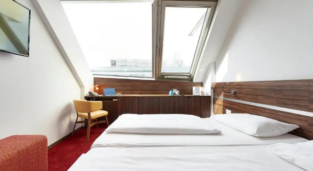 Habitación doble De lujo Simms Hotel - cityhotel next to Metro U3