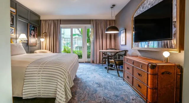 Двухместный номер Deluxe с красивым видом из окна Hotel Amarano Burbank-Hollywood