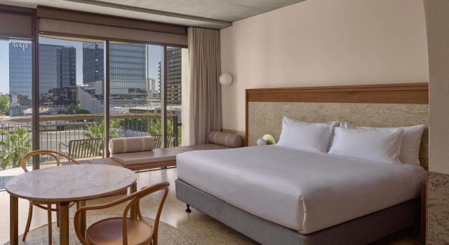 Двухместный номер Standard с видом на бассейн The Calile Hotel