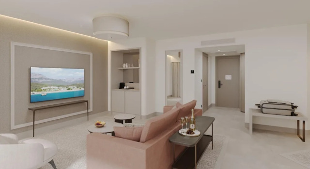 Двухместный люкс Park Building Superior Corner с видом на море Отель Mirage park resort