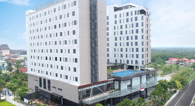 Кровать в общем номере PRIME PARK Hotel & Convention Pekanbaru