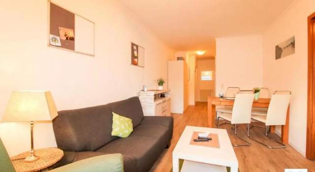 Апартаменты Haus Elbe Döse Wohnung 2