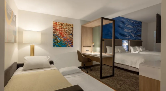 Четырёхместный люкс SpringHill Suites by Marriott Bradenton Downtown/Riverfront