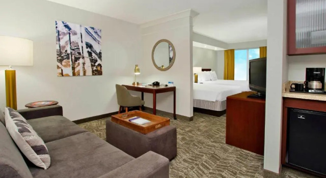 Четырёхместный люкс SpringHill Suites by Marriott Chesapeake Greenbrier