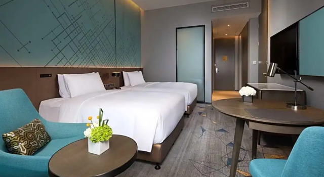 Номер Superior Doubletree By Hilton Qingdao Oriental Movie Metropolis