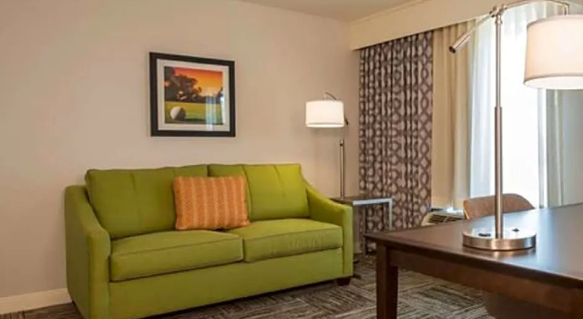 Двухместный люкс Hampton Inn Waynesboro