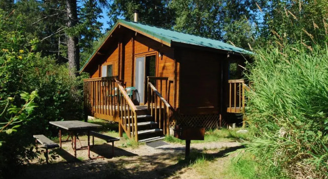 Номер Deluxe La Conner Camping Resort Deluxe Cabin 5