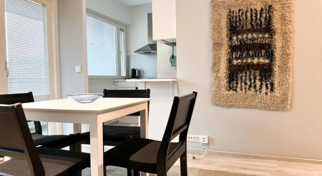 Design studio next to metro with parking, Boek Boutique Hotel Hotels in Zuid Finland met parkeren, Parkeren