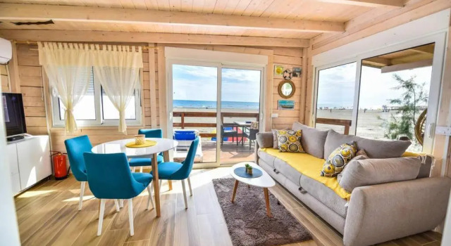 The Beach House with the magical sunsets