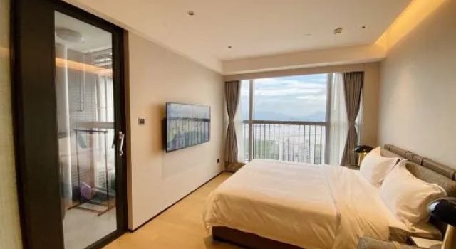 Люкс Deluxe Shiguang ONE International Apartment KKone Futian Port Branch