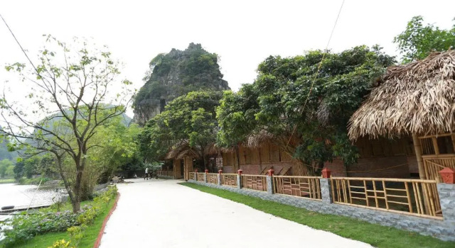 Четырёхместный номер Standard с видом на горы Quoc Khanh Bamboo homestay