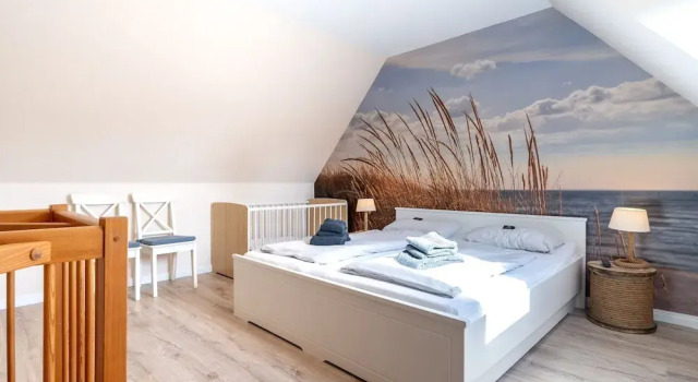 Апартаменты Classic с 2 комнатами с балконом luxuriöses Ferienhaus in St Peter Ording