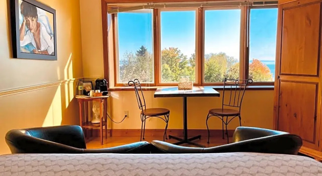 Номер Standard Auberge Cap aux Corbeaux