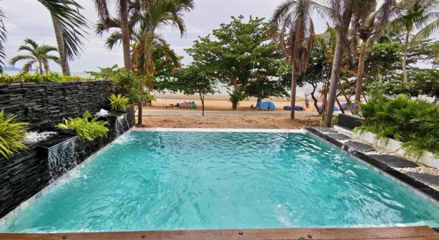 Вилла с 6 комнатами с видом на море Dojo pool villa
