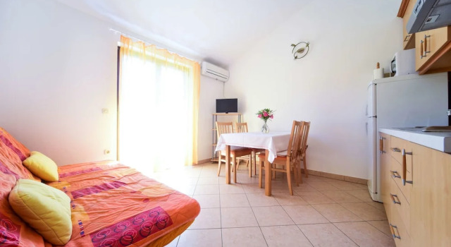 Апартаменты c 1 комнатой с видом на море Apartments Mrva