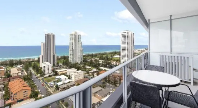 Люкс c 1 комнатой с красивым видом из окна Meriton Suites Broadbeach