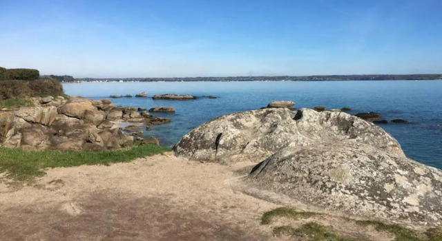 Beg-Meil 200 m plage et sentiers T2 avec terrasse, Rezerwuj Apartament Fouesnant 