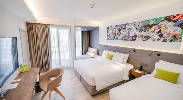Трёхместный номер Deluxe Triple Y Hotel