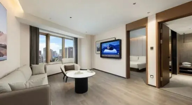 Двухместный люкс Premier Atour Hotel Shantou The Mixc Jinsha East Road
