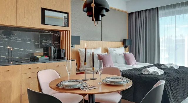 Апартаменты Business с балконом Deo Plaza Apartments