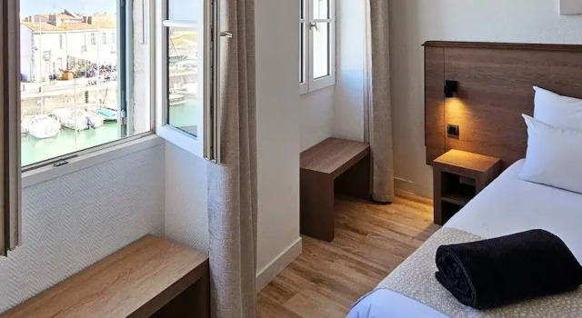 Номер Superior с видом на гавань Hôtel du Port