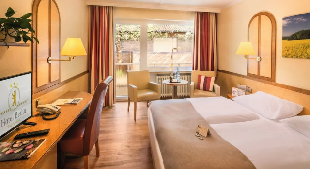 Двухместный номер Economy с балконом Akzent Hotel Berlin Ihr ThermePlus Hotel