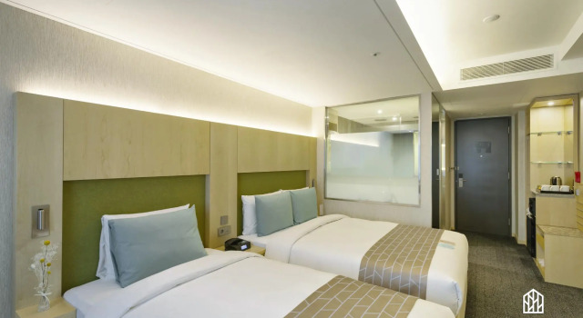 Трёхместный номер Standard с красивым видом из окна Hotel Midcity Myeongdong