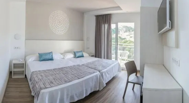 Двухместный номер Standard с видом на бассейн Hotel Oasis Park Splash