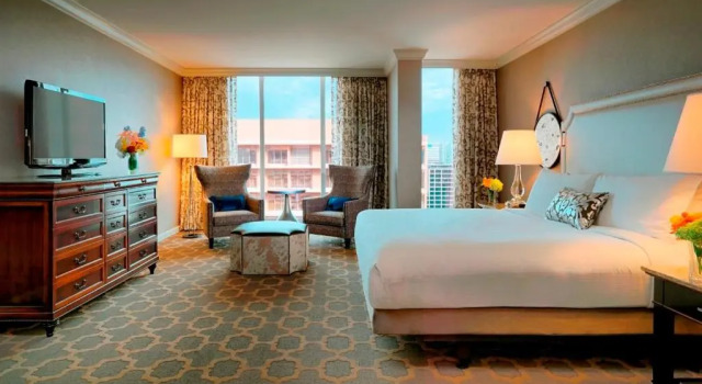 Двухместный люкс c 1 комнатой с видом на город Fairmont Dallas