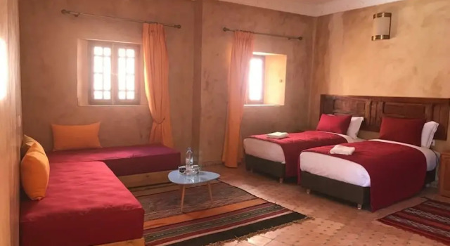 O podwyższonym standardzie dwuosobowy pokój Riad Jasmins & Spa
