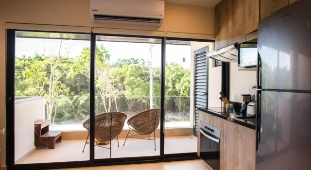 Люкс с видом на сад Cacao Tulum -Luxury Condos-