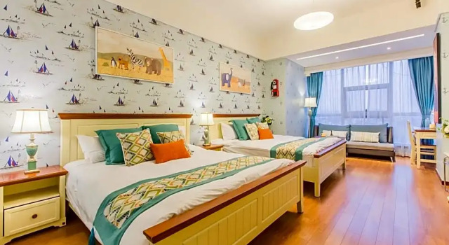 Семейный номер Deluxe Westlake 7 Service Apartment