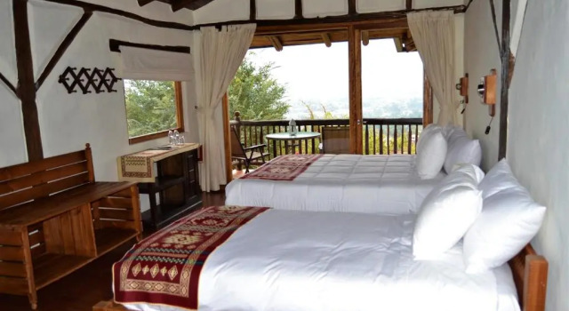 Standard triplă cameră cu balcon Ilatoa Lodge