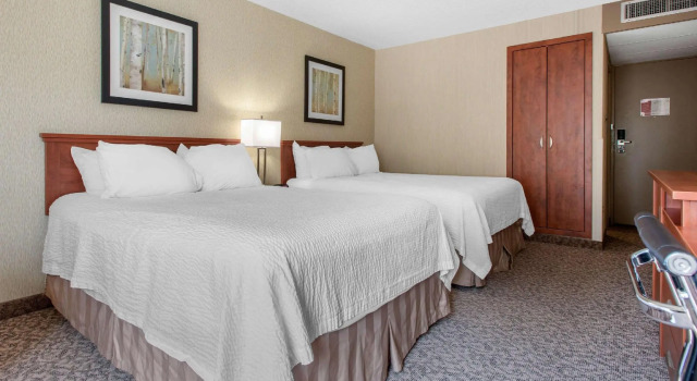 Четырёхместный номер Standard с видом на бассейн Clarion Hotel & Suites