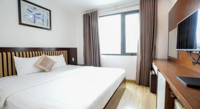 Двухместный номер Deluxe с видом на город Eros Hotel