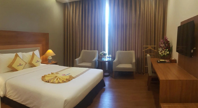 Двухместный номер Deluxe Sai Gon Kim Lien Hotel Vinh City