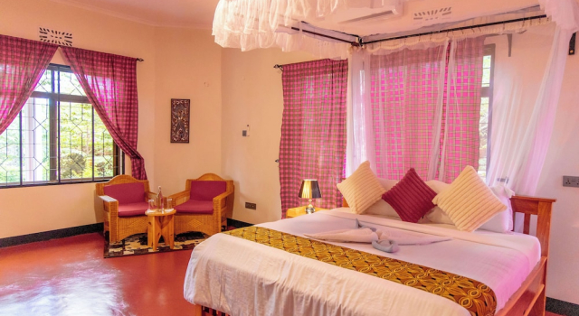 Двухместный номер Comfort с балконом и с видом на сад Siafu Camps and Lodges