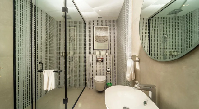 Люкс Executive с балконом и с видом на город Nivasana Manali - A Luxury Boutique Hotel