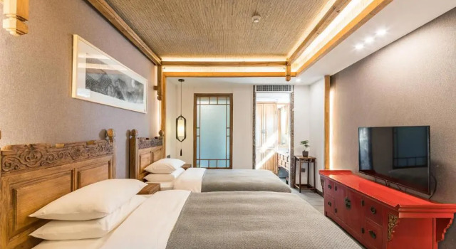 Двухместный номер Standard с видом на сад Lijiang FYS Wen Jin Yuan Hotel