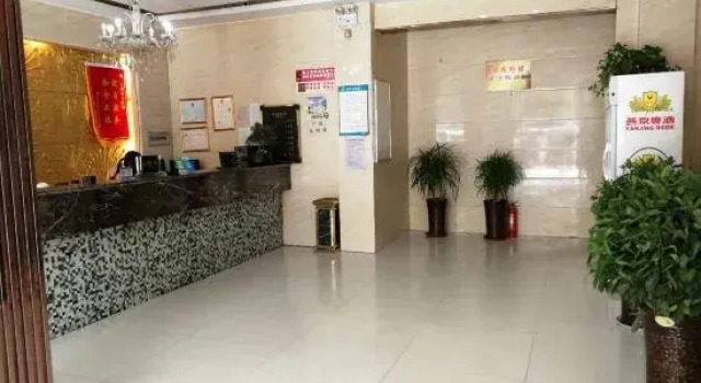 Linquan Qianxi Business Hotel, Prenota Hotel Hotel a Anhui con parcheggio, Parcheggio
