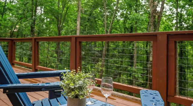 Theo's Treehouse, Забронировать Дом для отпуска Гатлинберг Great Smoky Mountains National Park