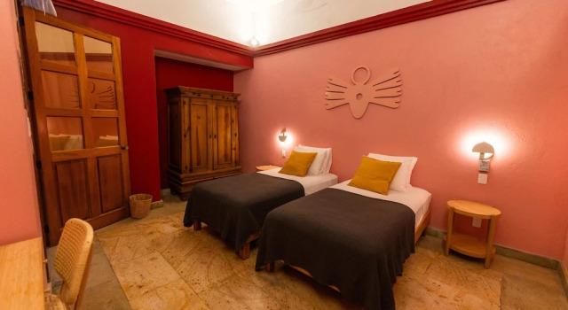 Двухместный номер Luxury Viajero Oaxaca Hostel