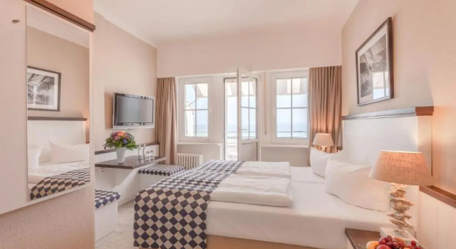 Двухместный номер Standard с видом на море Hotel Strandschlösschen