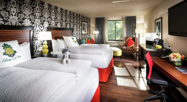 Четырёхместный полулюкс Staypineapple, The Maxwell Hotel, Seattle Center Seattle
