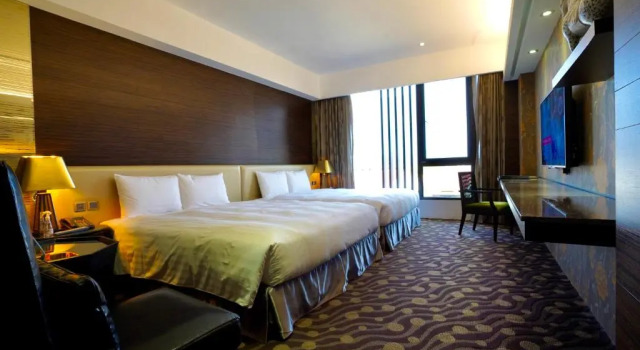 Deluxe Twin room 冠月精品旅館-Puli Ease Hotel