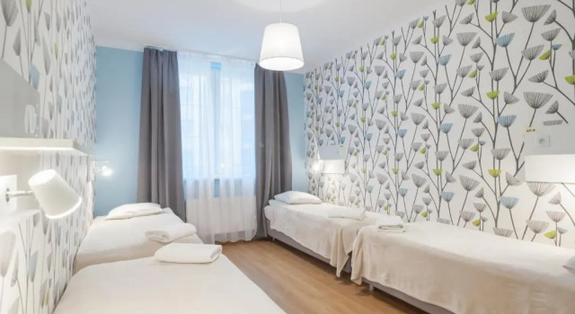Кровать в общем номере Premium Hostel