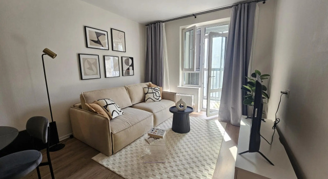 Two-bedroom apartment in Mirny, Oktyabrsky, Rezervovat Apartmán Moskva Rusko