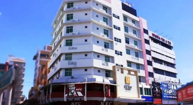 Кровать в общем номере My Inn Hotel