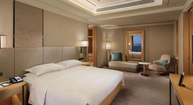Люкс Deluxe c 1 комнатой с видом на город Hilton Chengdu Longquanyi