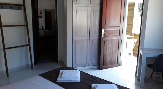 Double club studio Vue jardin Villa Clémence